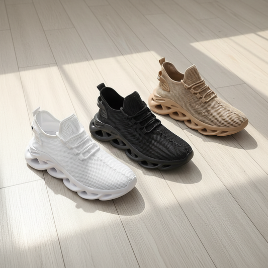 All colors flat lay