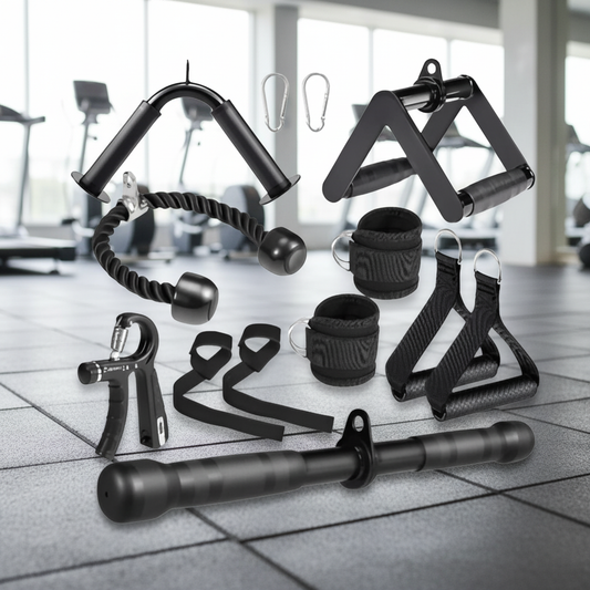 All attachments gym floor